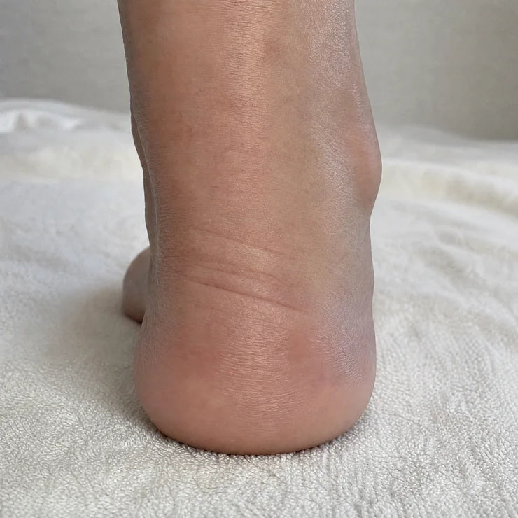 Smooth, soft heel after using Velvet 4 Pro